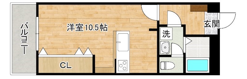 ＲＡＹ白銀（レイ白銀） 802号室 間取り