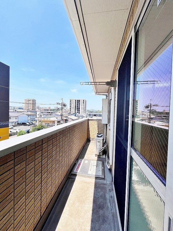 ボヌールチヒロ ベランダ