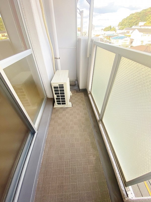 シャトレ下富野   ベランダ