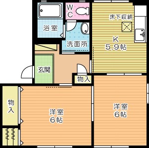 ボヌール・ノエ 101号室 間取り