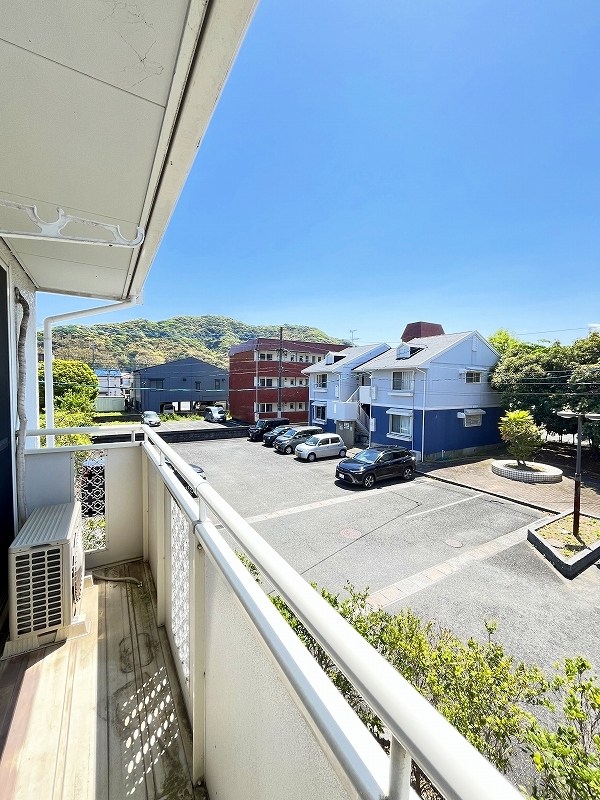 セジュールタカミ　D棟 ベランダ