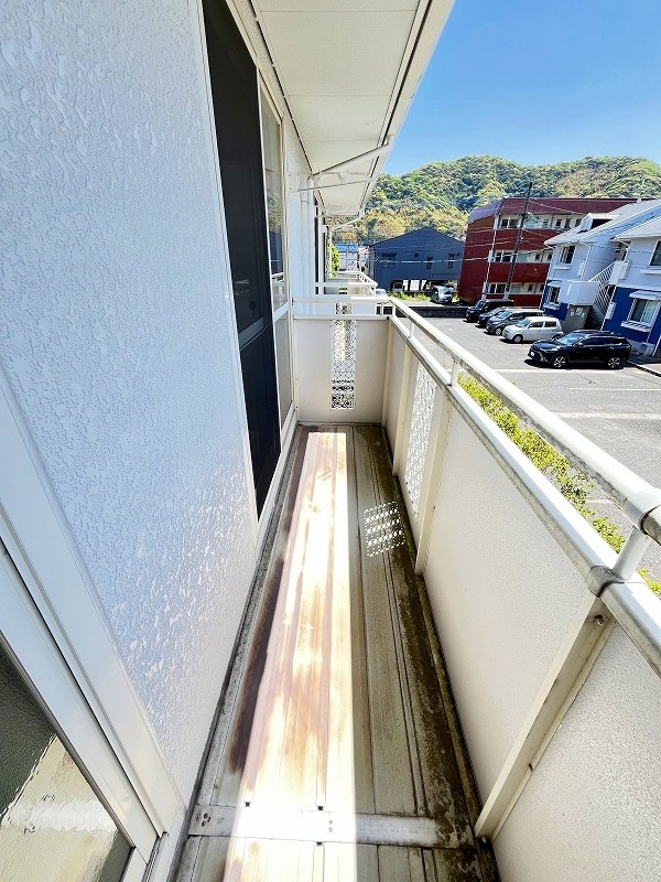 セジュールタカミ　D棟 ベランダ