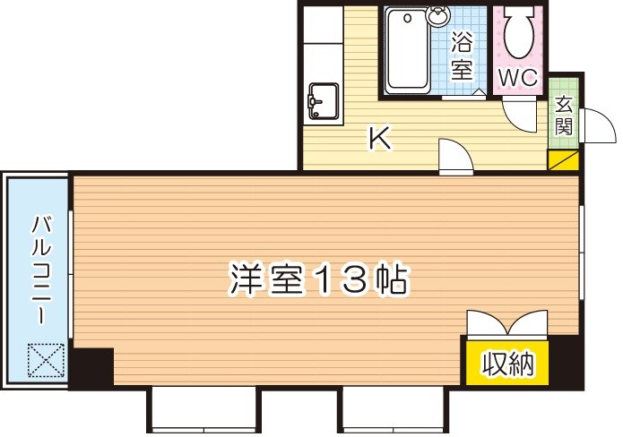 ロイヤルセンチュリー 310号室 間取り