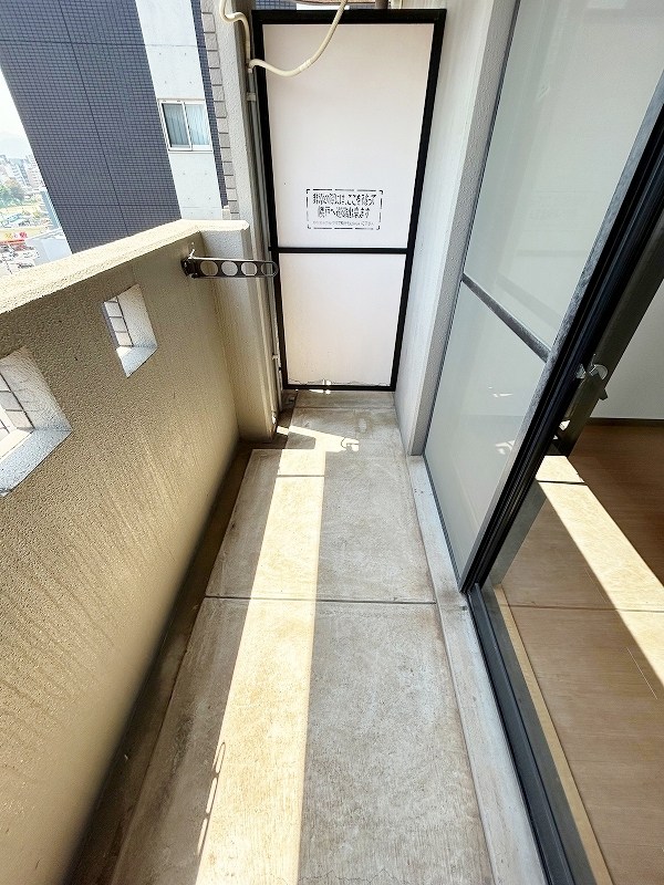 中津口センタービル ベランダ
