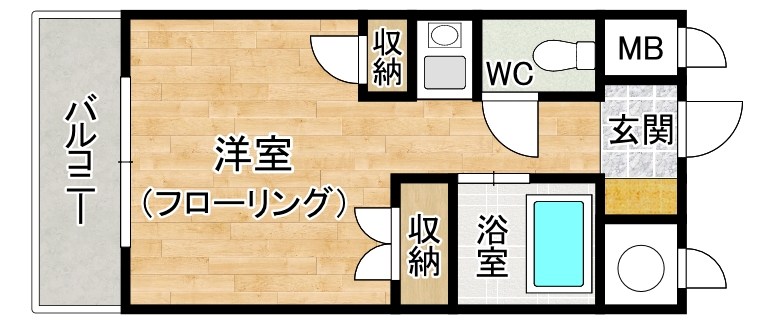 小林ビル 303号室 間取り
