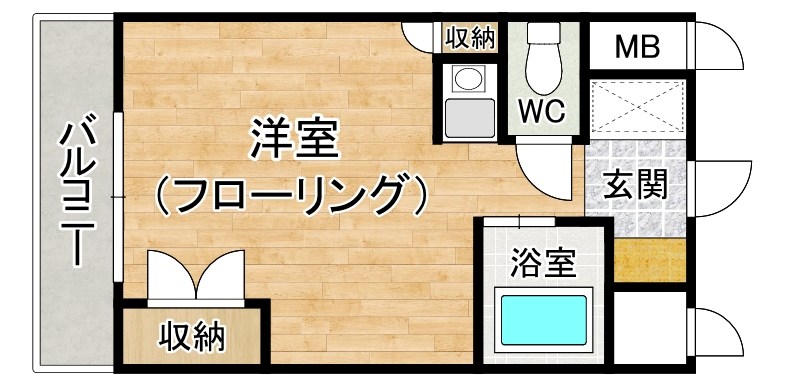 小林ビル 306号室 間取り