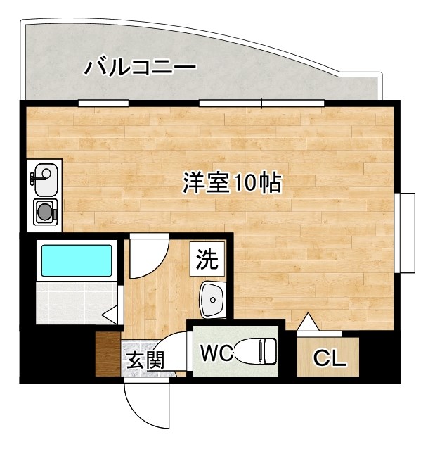 星郷（ほしのさと） 302号室 間取り