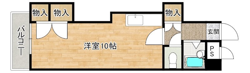 ＫＬビル 302号室 間取り