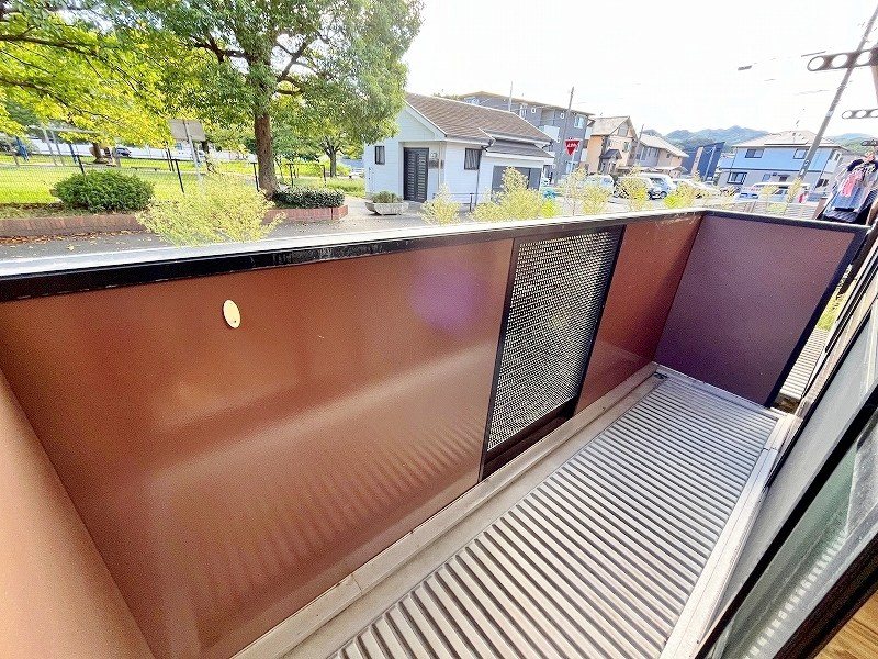 レシェンテ徳力　Ｄ棟  ベランダ