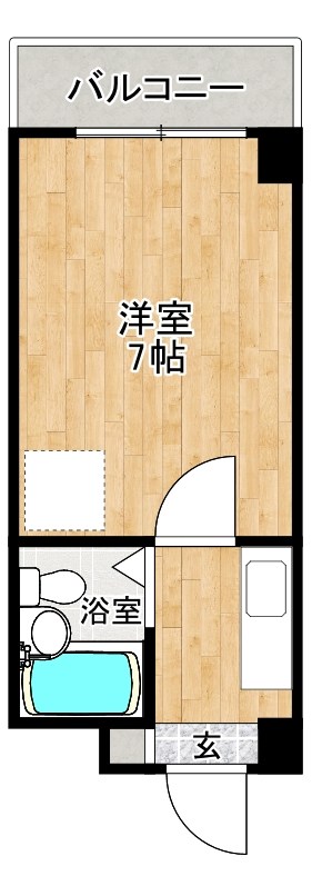 一木ビル 405号室 間取り