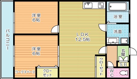 アルテハイム大手町 805号室 間取り