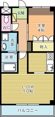 レマーレ  205号室 間取り