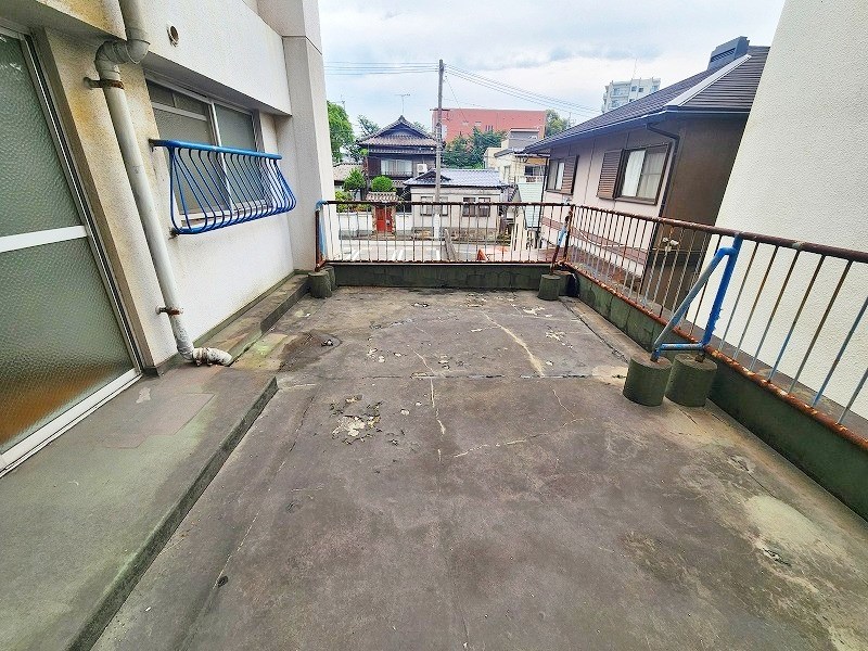 酒井愛宕ビル ベランダ