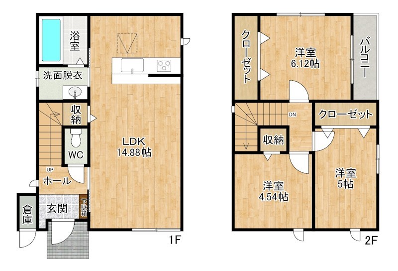 サンラプロ寺内 間取り