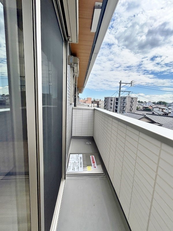 D-ROOM中原西 ベランダ