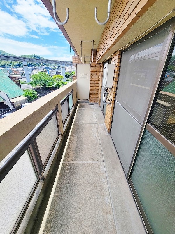 ふぁみーる志徳 ベランダ