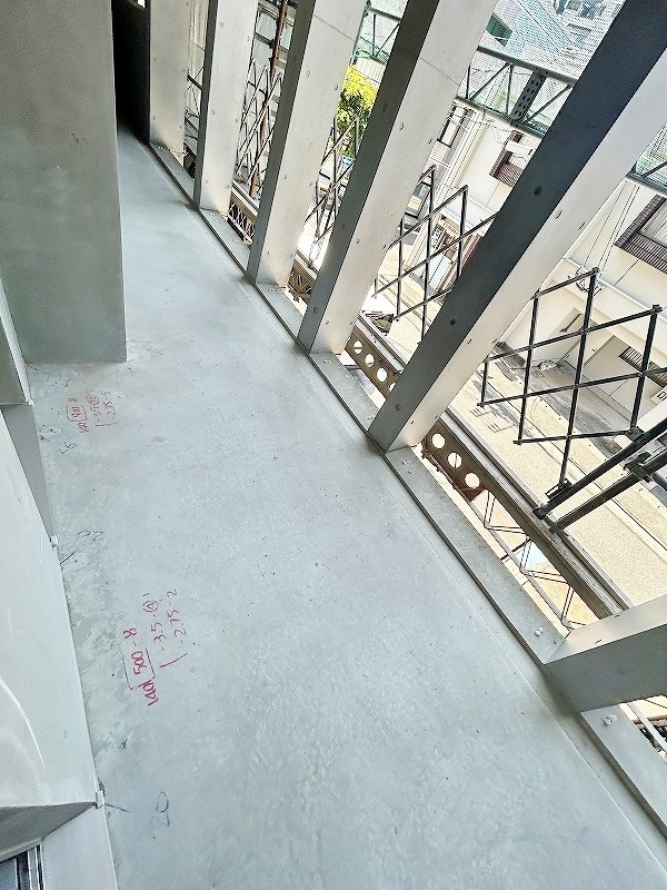 インクレイス門司 ベランダ