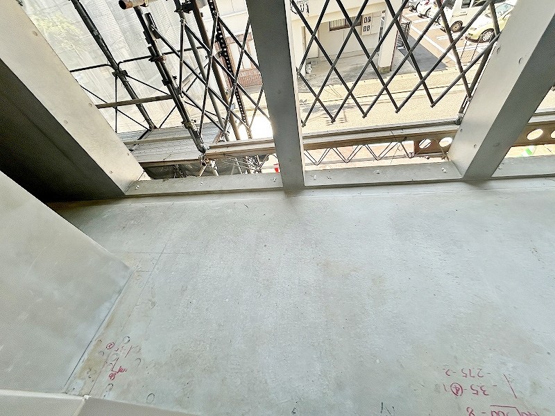 インクレイス門司 ベランダ