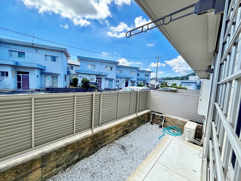 グレイスイナミツⅡ ベランダ