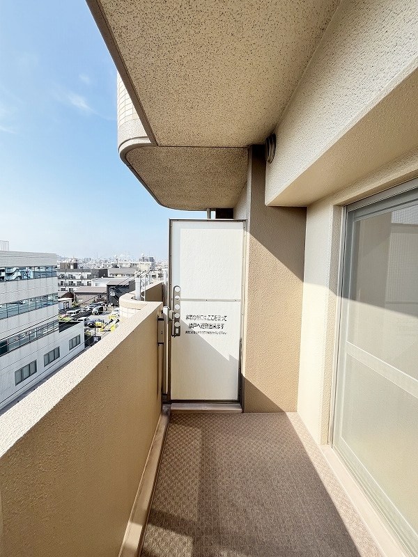 エクレール中井  ベランダ