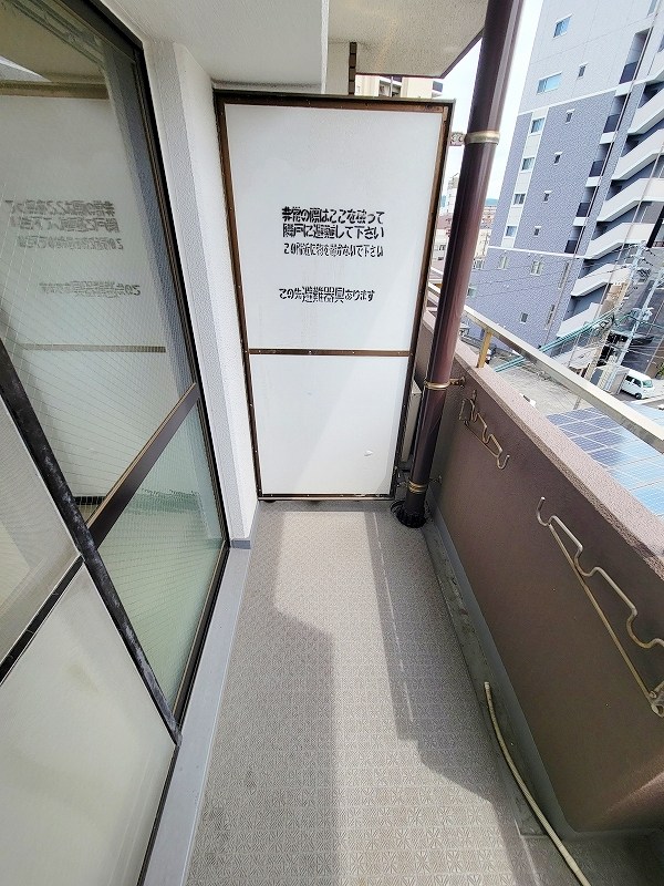 トーケン設計戸畑駅前Ⅰ ベランダ