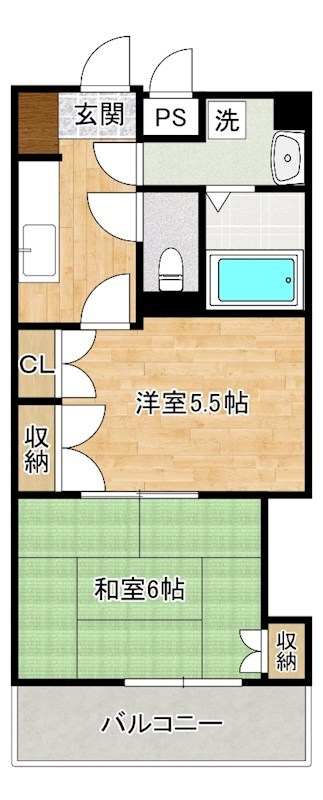 メゾンプリエール 302号室 間取り