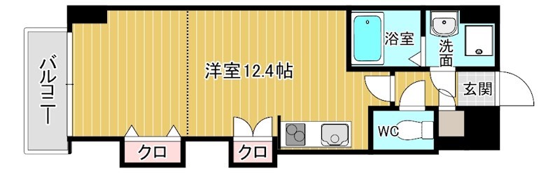 ベーシックビル 702号室 間取り