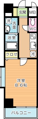 到津の杜　桜花(ほのか) 501号室 間取り