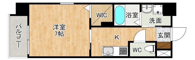 Sun Rich　ST（サンリッチST）  501号室 間取り