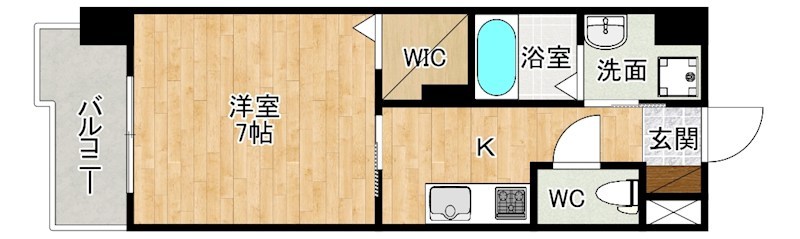 Sun Rich　ST（サンリッチST）  403号室 間取り