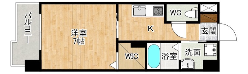 Sun Rich　ST（サンリッチST）  802号室 間取り