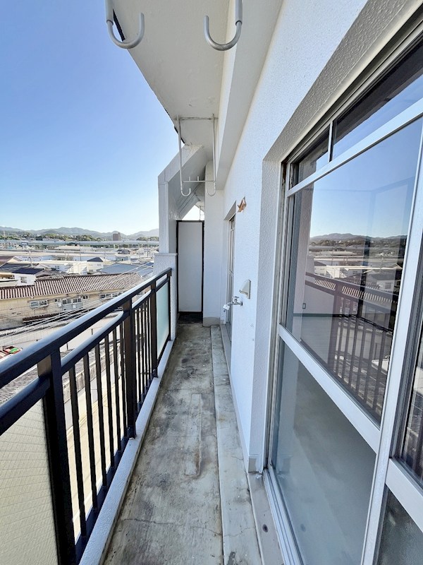 アリエスきふね ベランダ