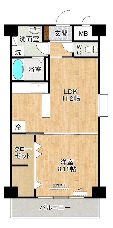 木下鉱産ビルⅤ 305号室 間取り