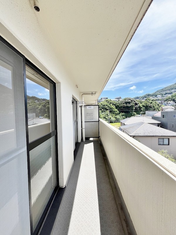 ユーアイマンション赤坂   ベランダ