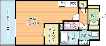 ウィークスステラ 1003号室 間取り