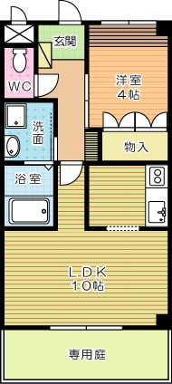 レマーレ  105号室 間取り