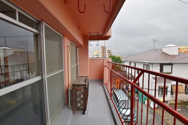 オアシス若園Ⅲ ベランダ