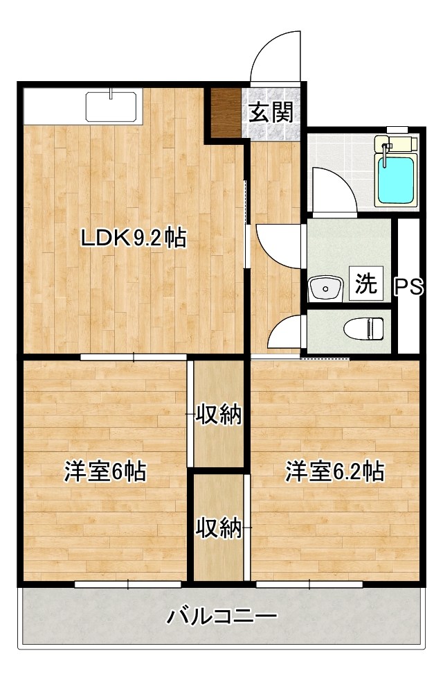 有田興産ビル 402号室 間取り