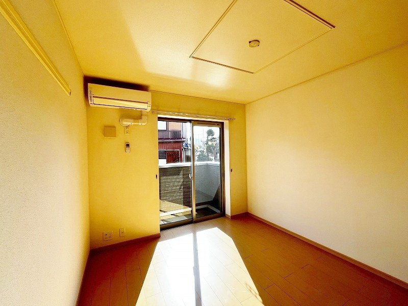 エール湯川Ａ   ベッドルーム