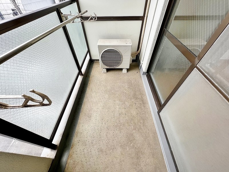 ハートピア鍛冶町 ベランダ