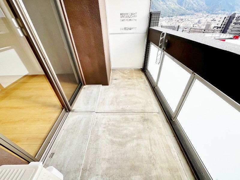 ギャラクシーヴィーラブライト  ベランダ