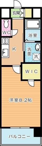 ギャラクシーヴィーラブライト 1205号室 間取り