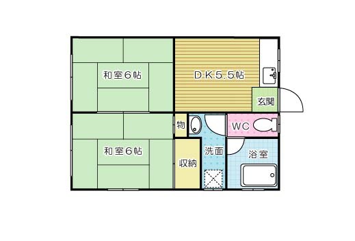 メゾン植田 202号室 間取り