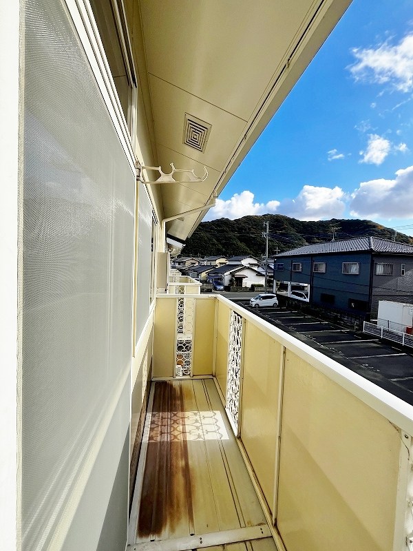 ファミールヒイラギＢ ベランダ