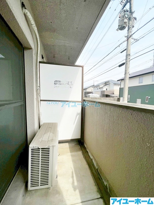 ジュネス陣原 ベランダ