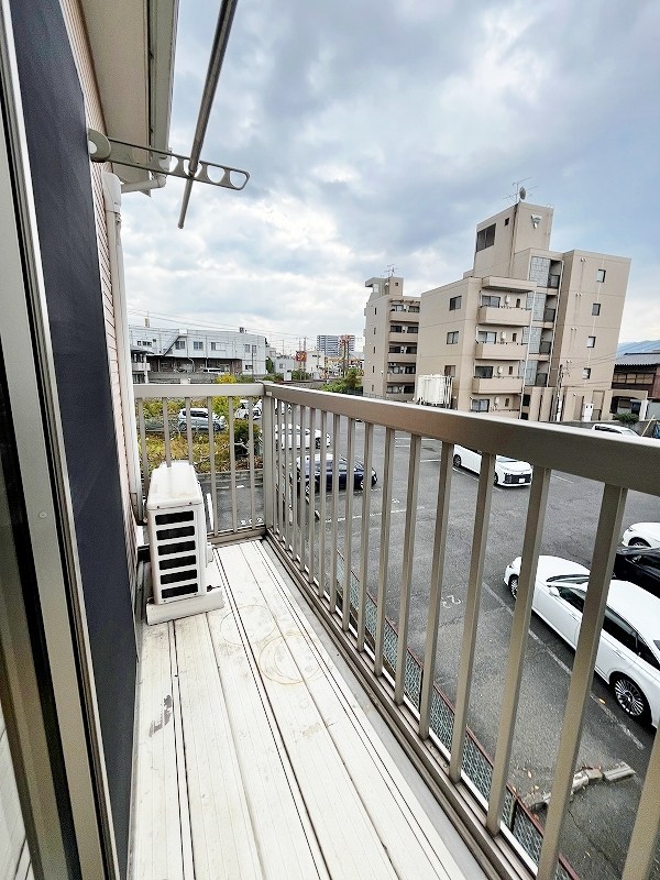 トレゾア湯川新町　B棟 ベランダ