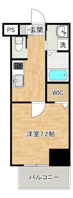 Amitava（アミターバ） 202号室 間取り