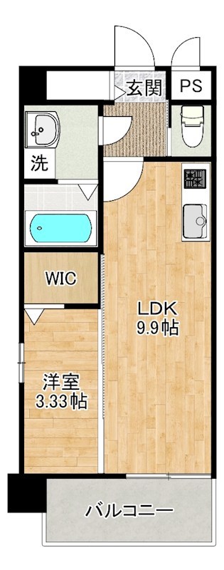 Amitava（アミターバ） 204号室 間取り