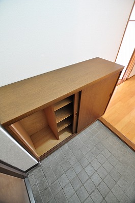 クラウンハイム若園 玄関