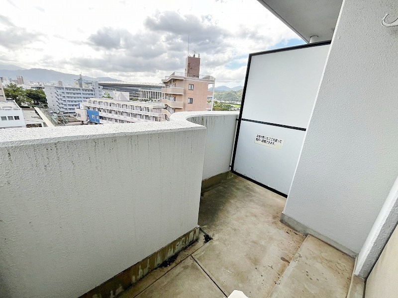 シヨン北九大前 ベランダ